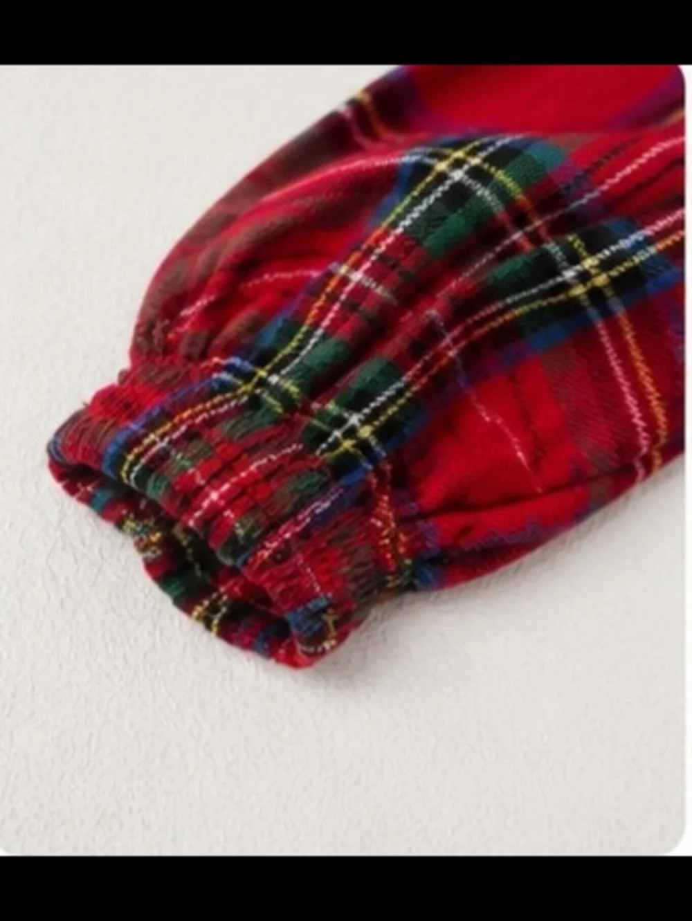 wonder nation Red Plaid Shirt with Multicolor Tartan